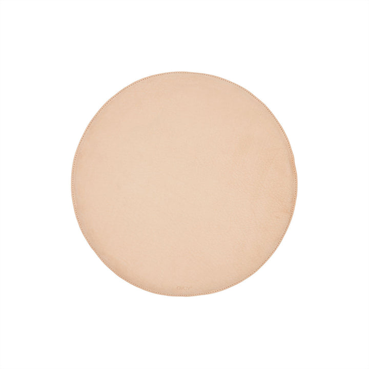 woody leather seat cushion in natural 1