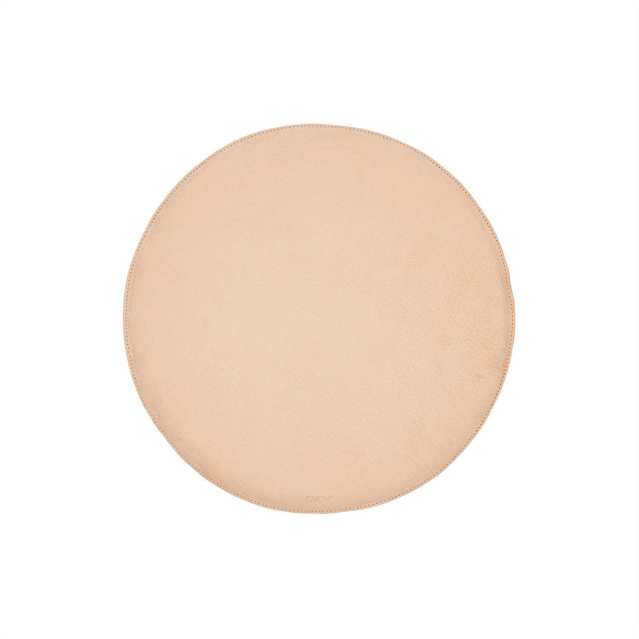 woody leather seat cushion in natural 1
