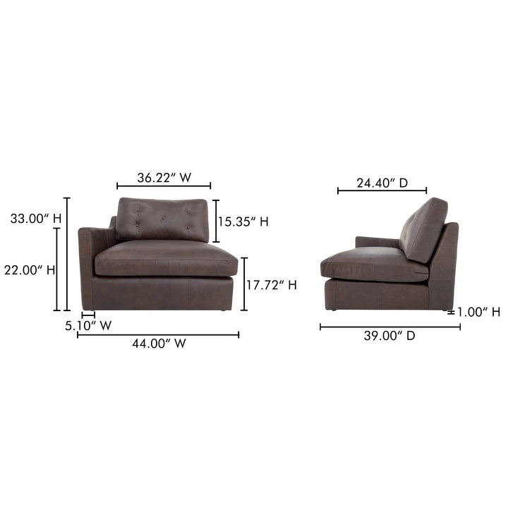 Thurlow Facing Chair Moes Home Collection Mhc Xq 1012 20 18