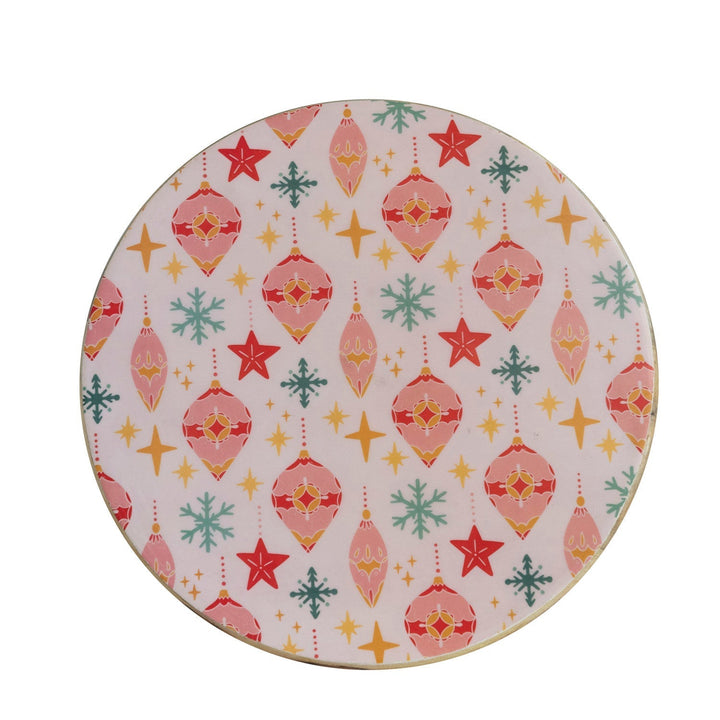 Cake Stand with Ornament Pattern