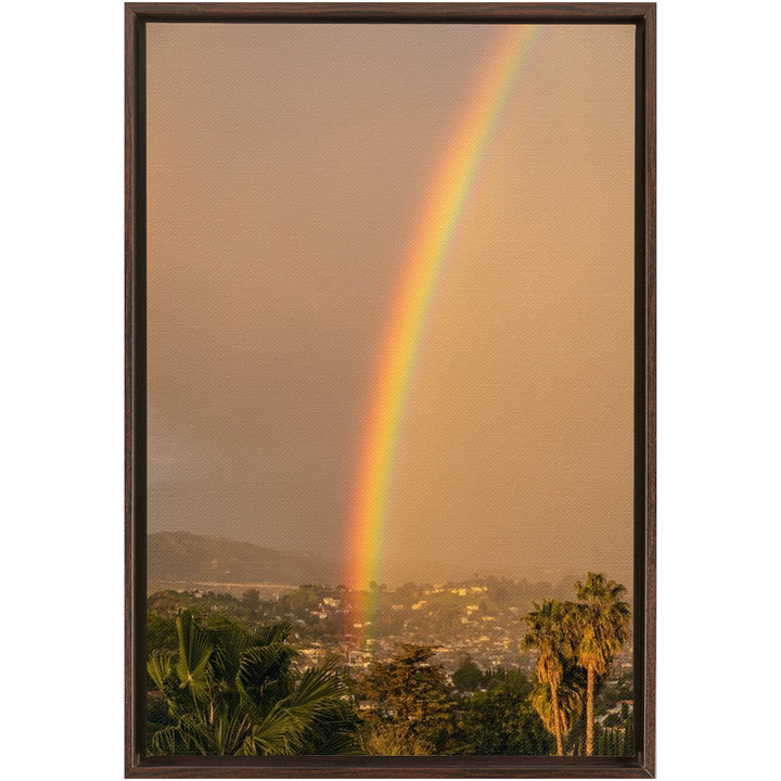 Rainbow 2 Framed Stretched Canvas 7