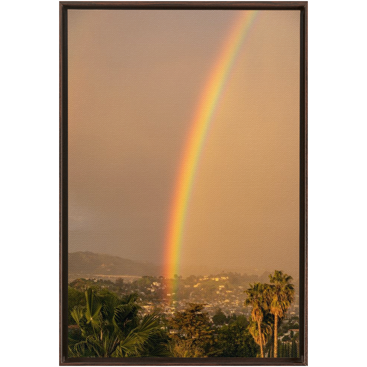 Rainbow 2 Framed Stretched Canvas 9