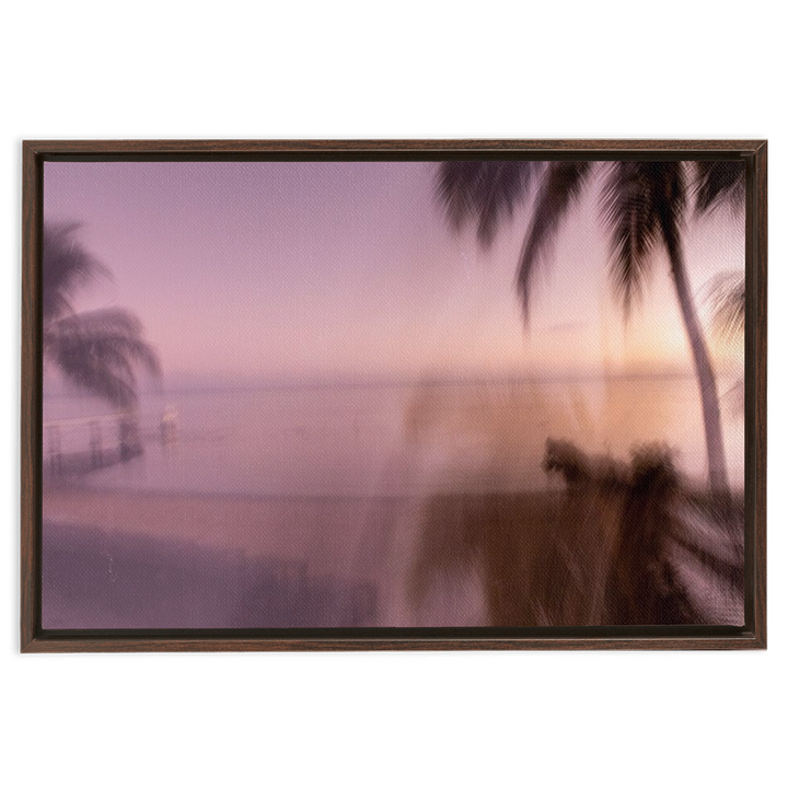 Tahitian Sunrise Framed Canvas 3