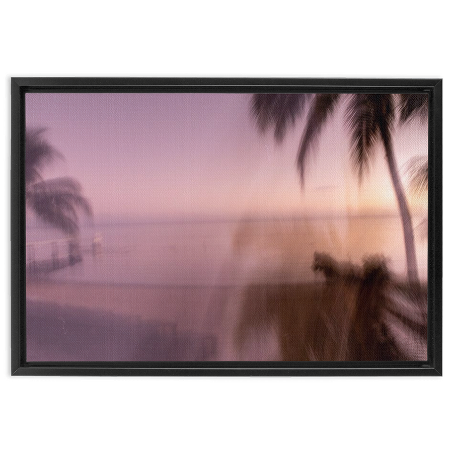 Tahitian Sunrise Framed Canvas 1