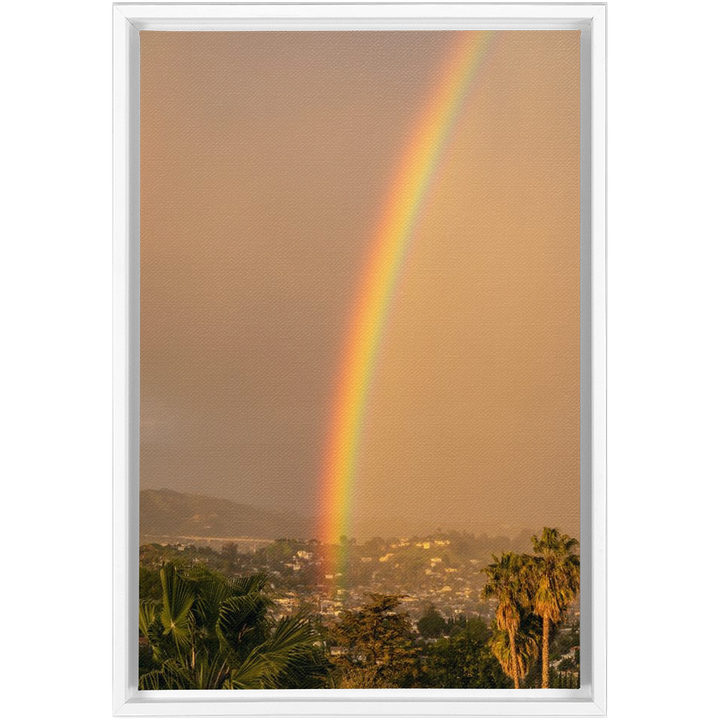Rainbow 2 Framed Stretched Canvas 5