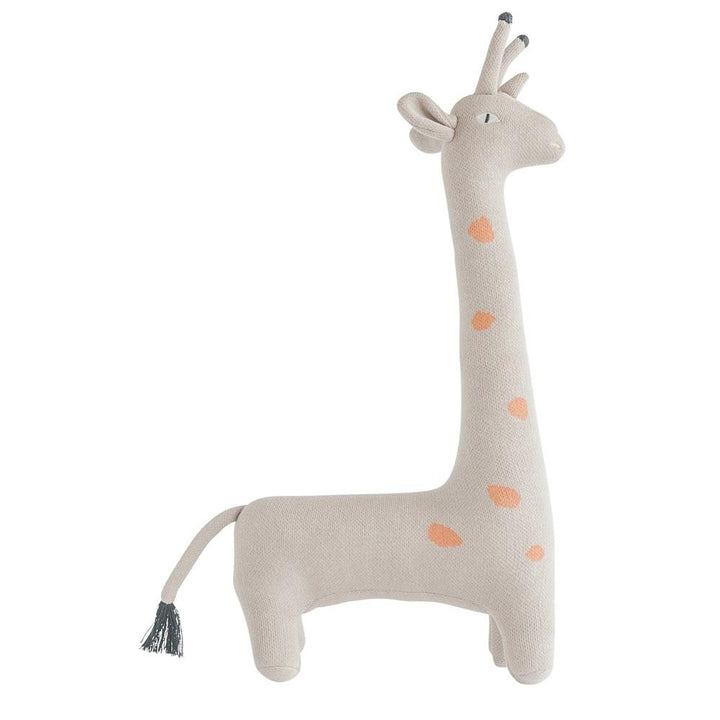 Grey Knit Giraffe 1