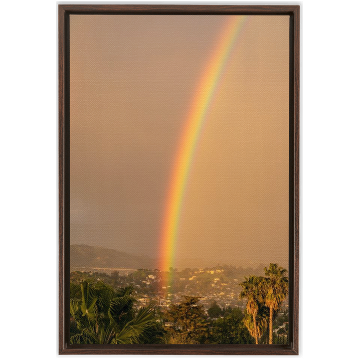 Rainbow 2 Framed Stretched Canvas 6
