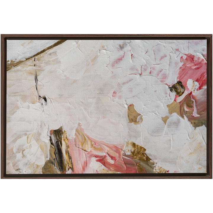 Summer Rose Framed Canvas 16