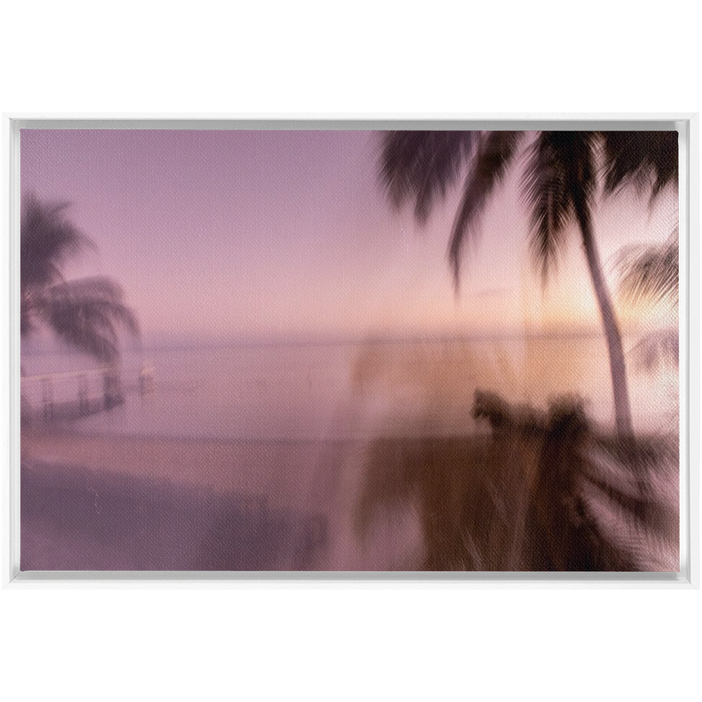Tahitian Sunrise Framed Canvas 15