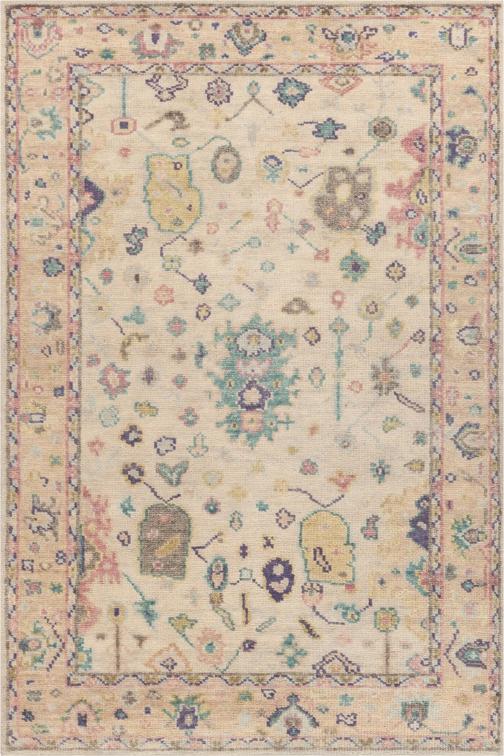 Wendi Hand Knotted Traditional Wen 58101 Rug Chandra Rugs 1