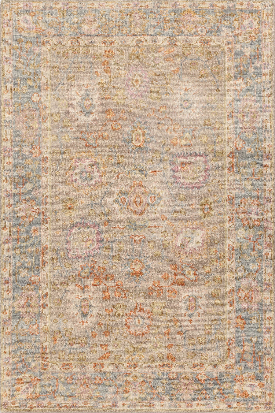 Wendi Hand Knotted Traditional Wen 58102 Rug Chandra Rugs 1