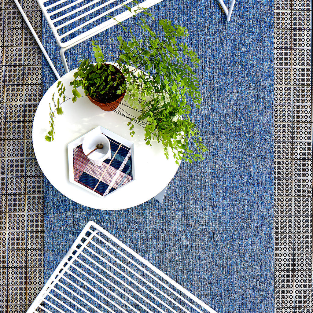 Heathered Cornflower Shag Chilewich Chw 200550 008 3