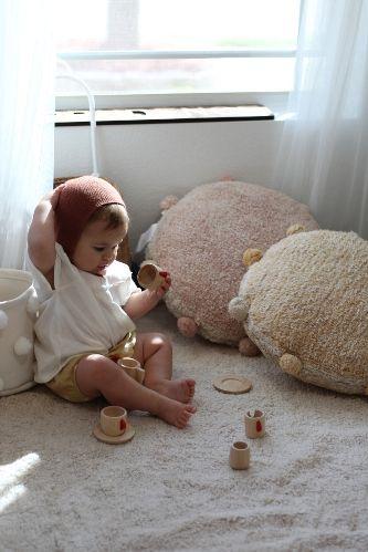 Bubbly Honey Floor Cushion