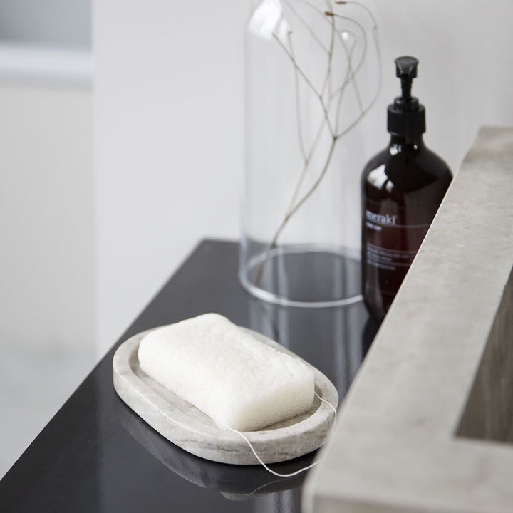 Meraki Konjac Sponge In White Rectangle 4