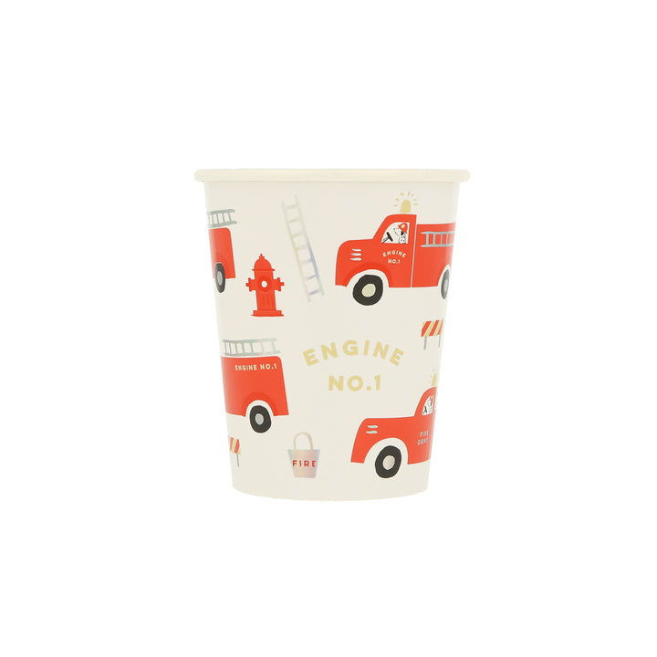 fire truck partyware by meri meri mm 267970 5