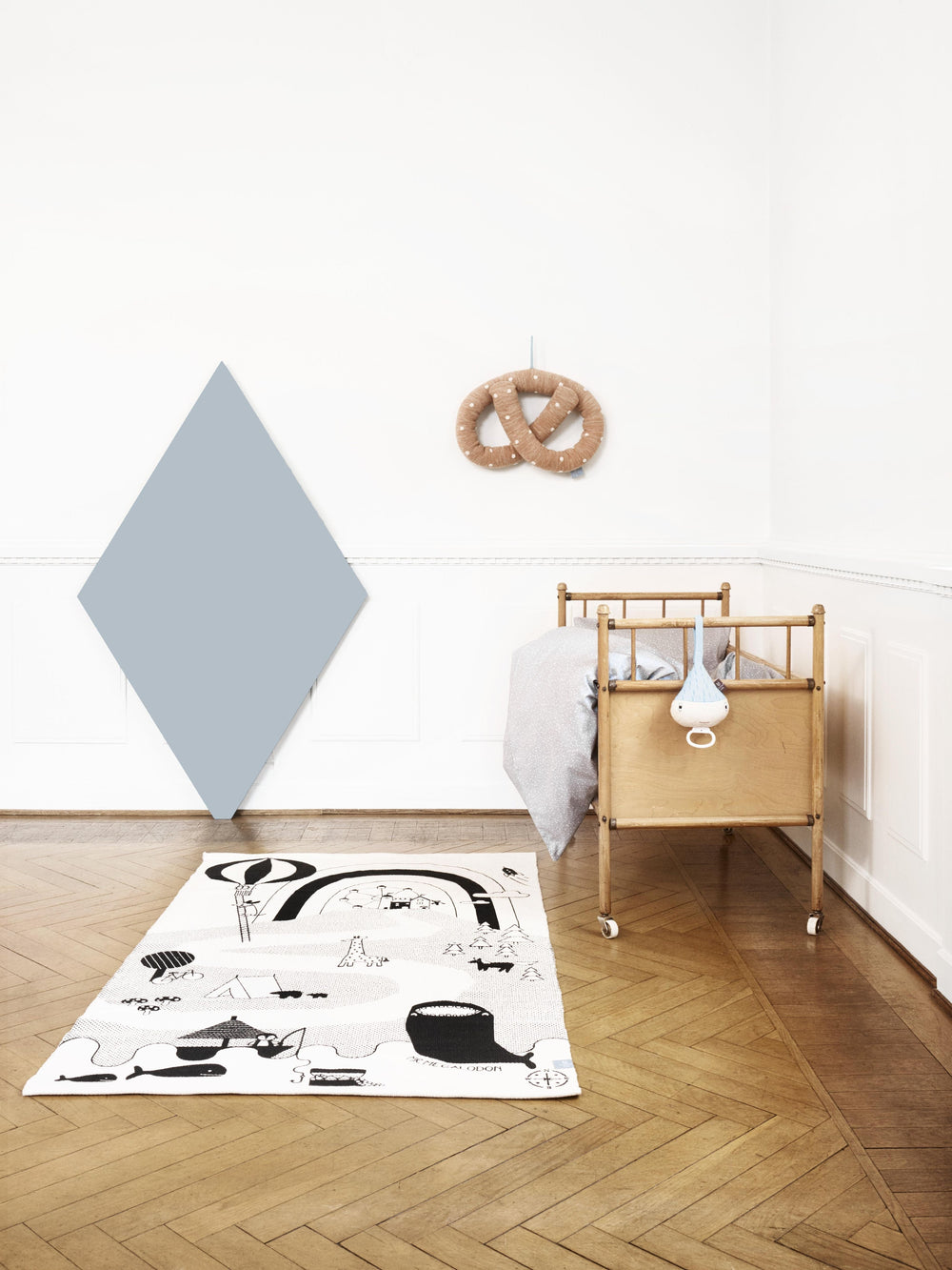 Sweet Pretzel Kids Pillow design by OYOY