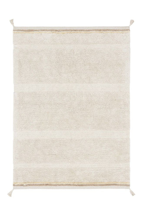 Bloom Natural Washable Rug 1