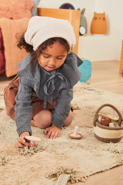 Mushroom Forest Washable Play Rug 5