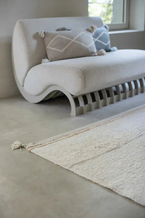 Bloom Natural Washable Rug 6