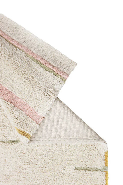 Lanes Vintage Nude Washable Rug 2
