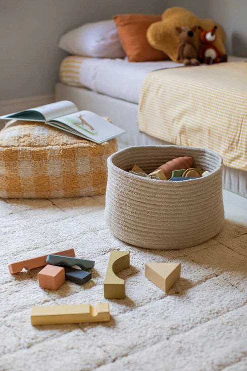 Mosaic Natural Washable Rug 3