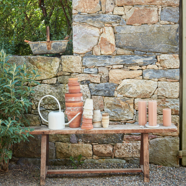 fancy hexagon pillar candle 7