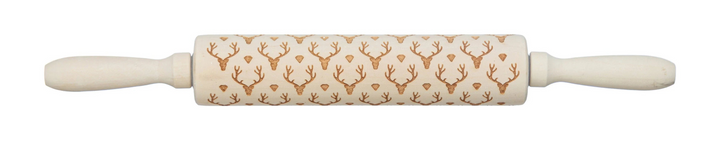 carved wood rolling pin in various styles 12