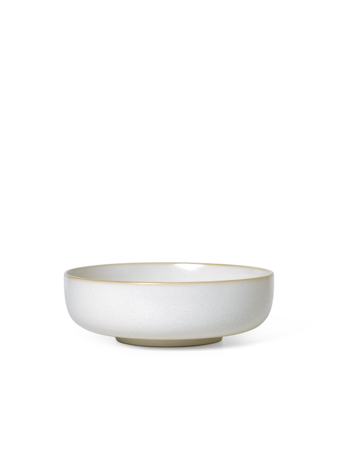 Sekki Bowl in Large Cream by Ferm Living