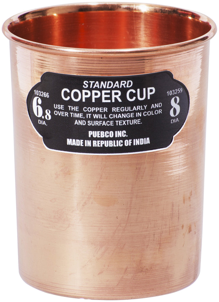 copper cup straight design by puebco 1