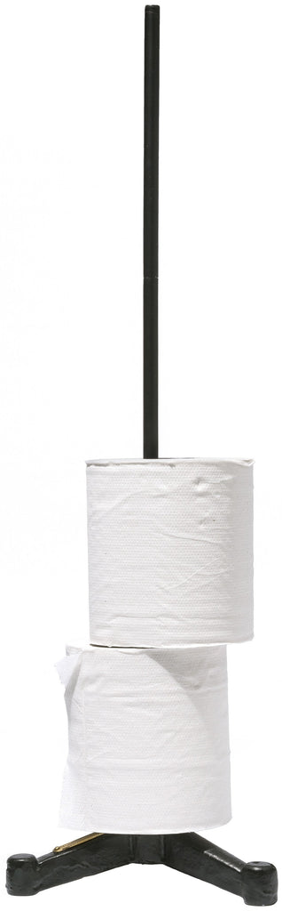 toilet paper holder straight black design by puebco 2