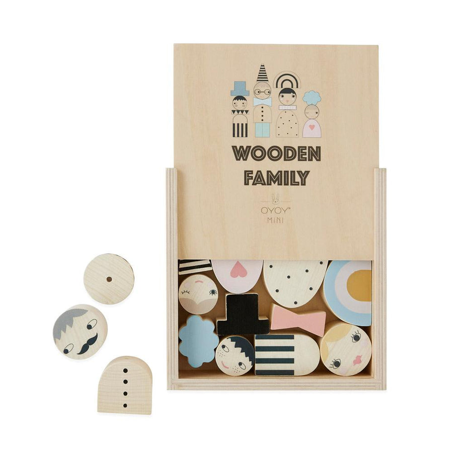 Wooden Family Bricks Design By Oyoy 1