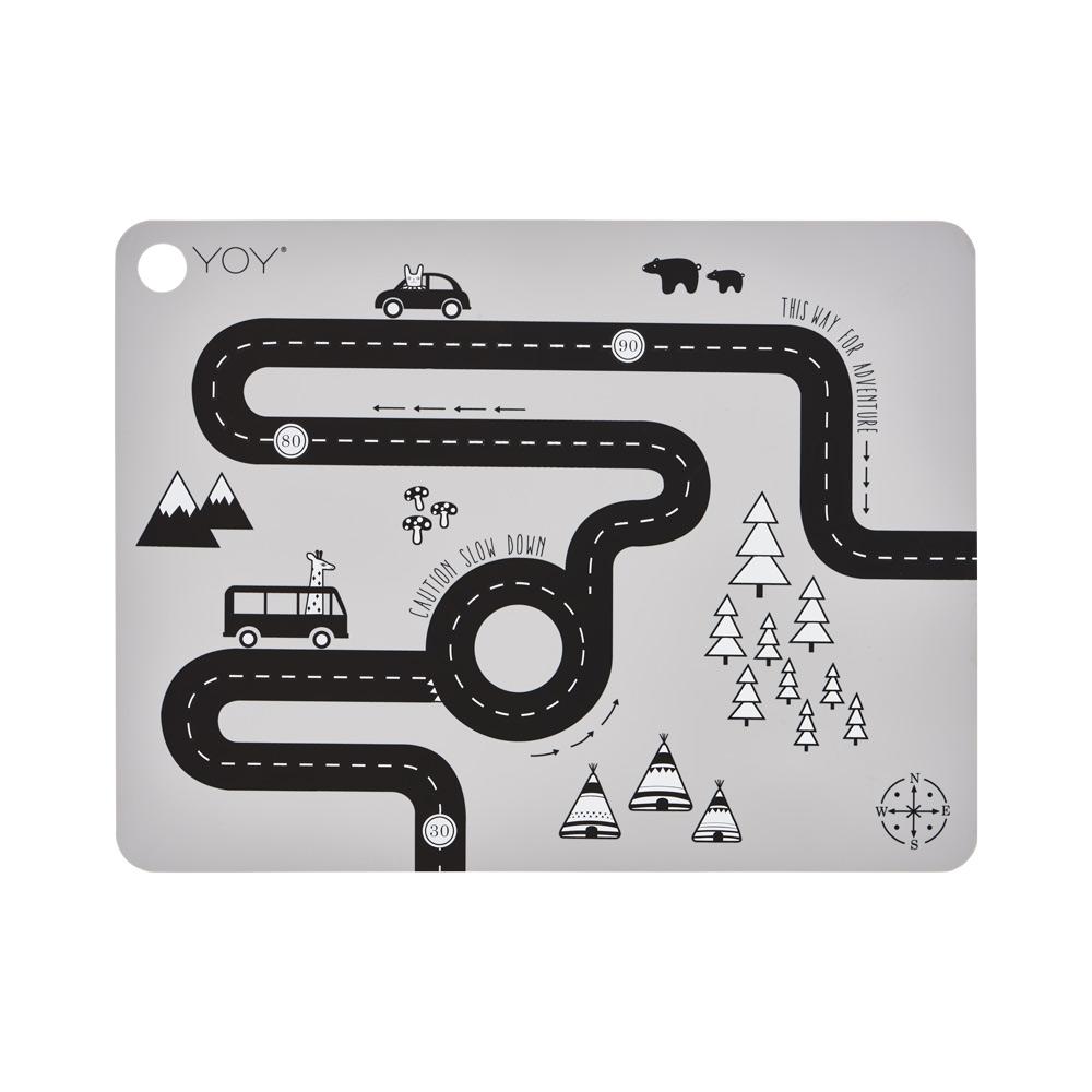Set Of 2 Adventure Placemats In Grey Design By Oyoy 1