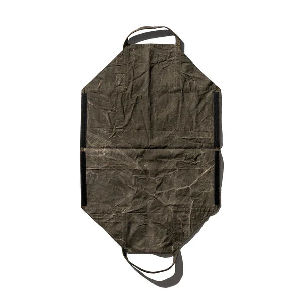 Tent Fabric Firewood Carrier   Green By Puebco 110523 3