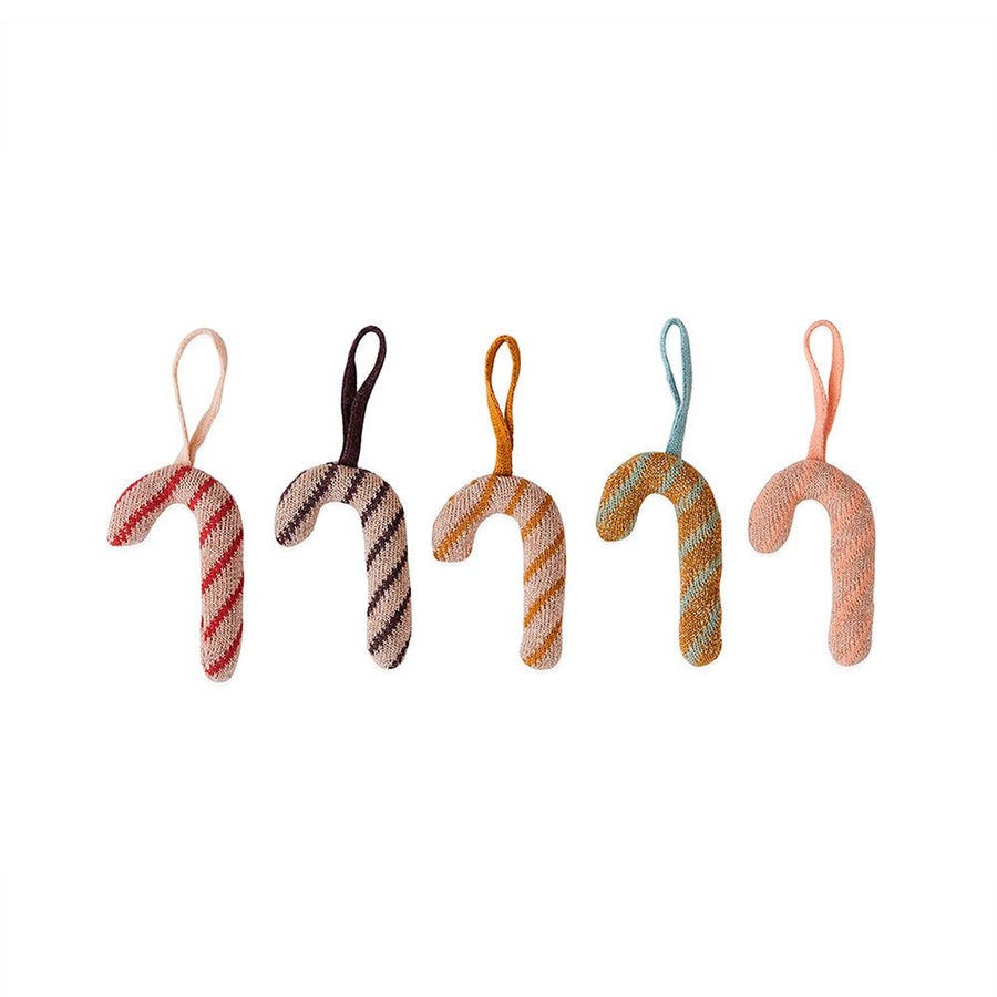 Set Of 5 Christmas Sugar Canes Design By Oyoy 1