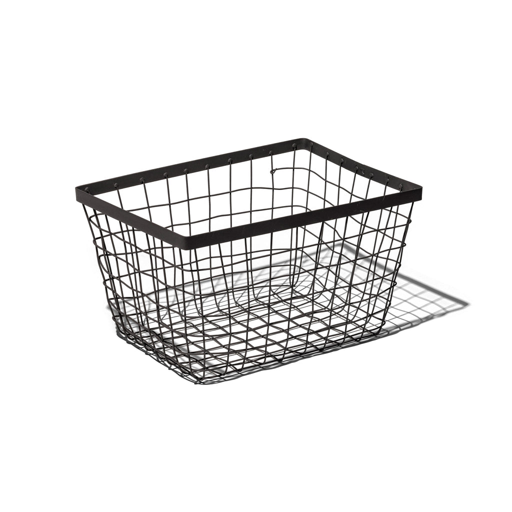 wire basket rectangle design by puebco 2