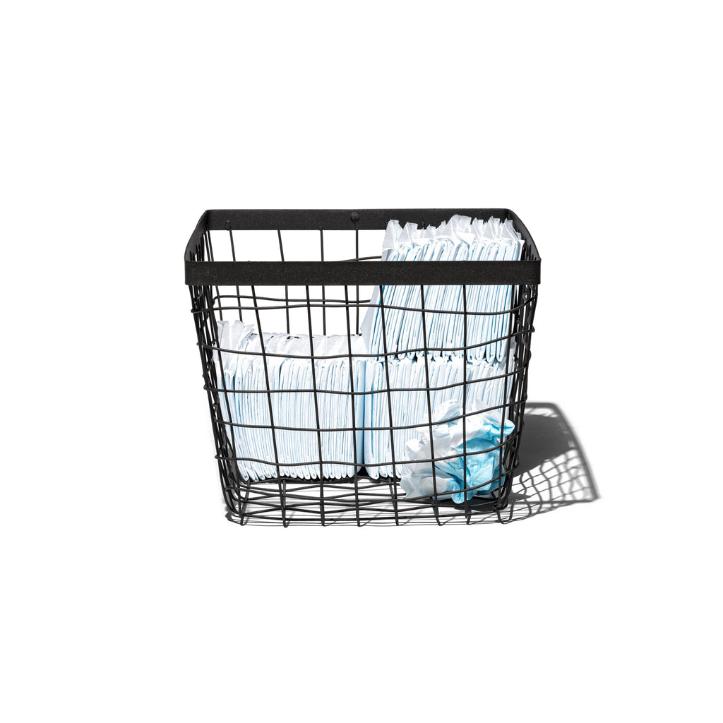 wire basket rectangle design by puebco 1