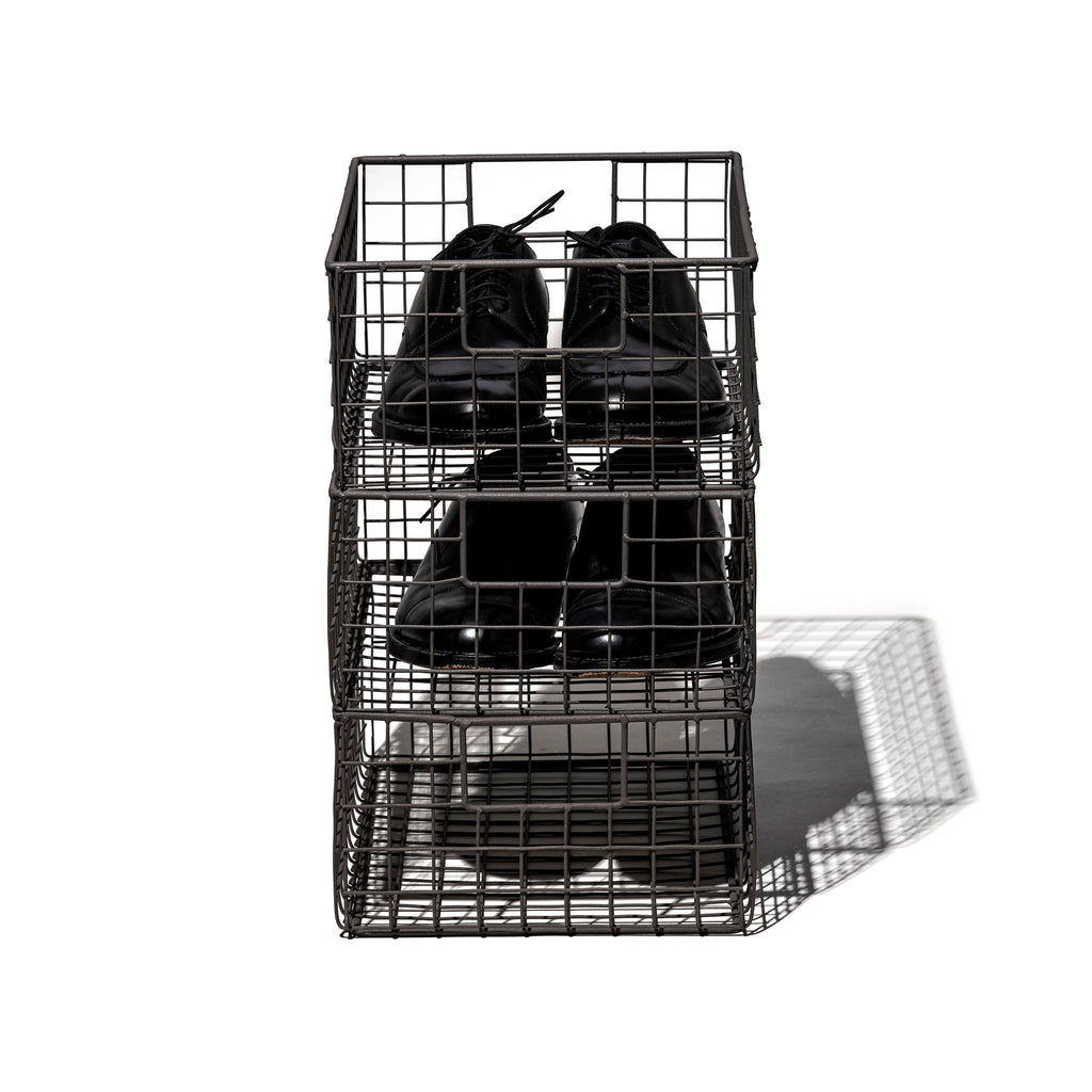 wire basket shoe box medium design by puebco 1