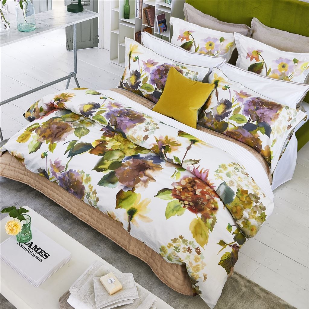 Palace Flower Birch Shams Design By Designers Guild 7