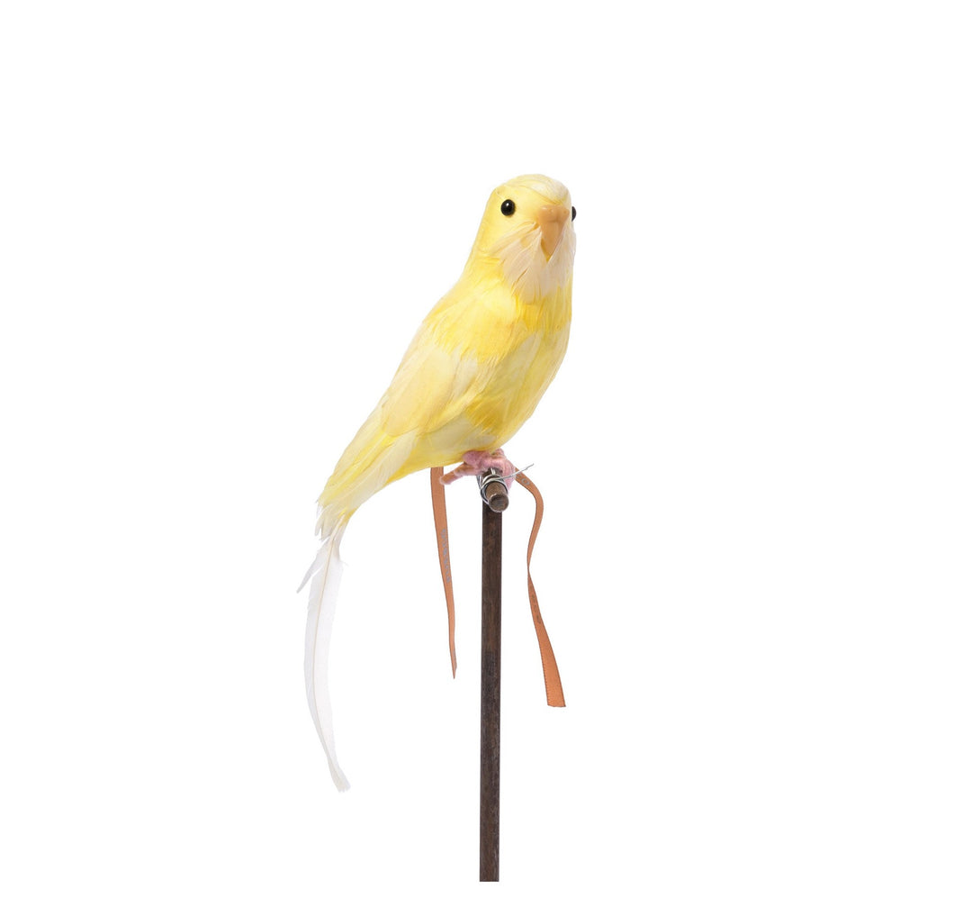 artificial birds budgie gray 6