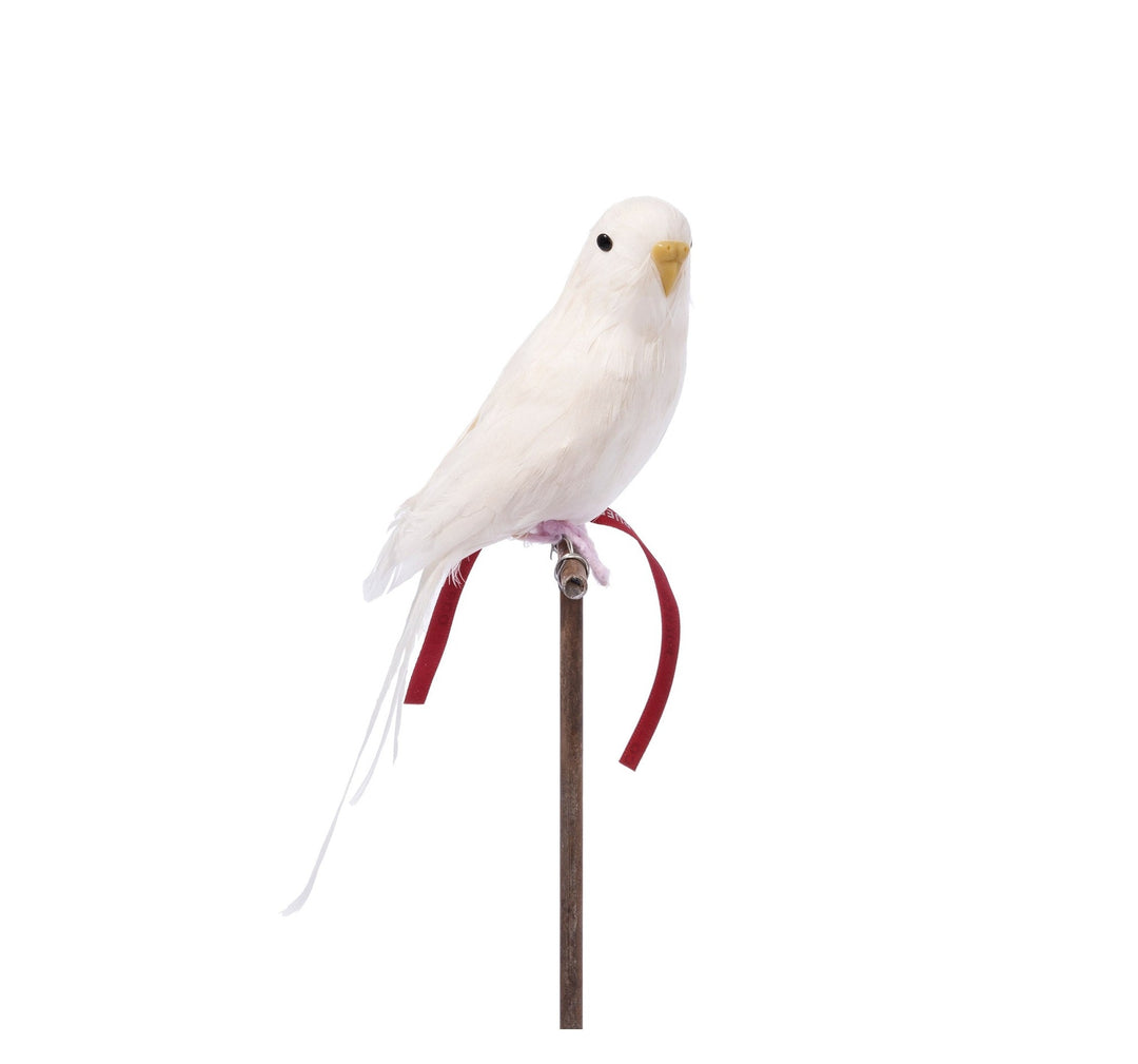 artificial birds budgie gray 7