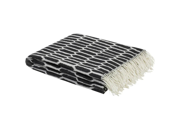 kenno black white throw 1