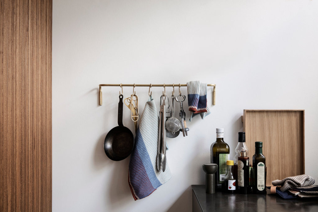 Kitchen Rod & Hooks in Various Colors by Ferm Living