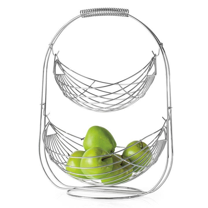 swing 2 tier fruit basket by torre tagus 2