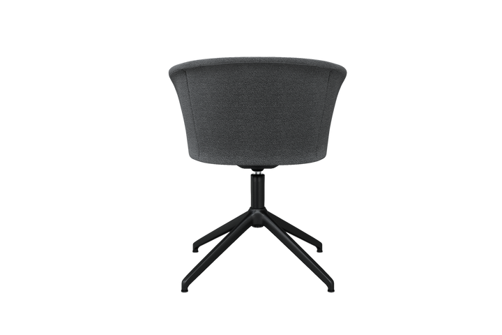 Kendo Graphite Swivel Chair 4 Star Return Hem 20203 7