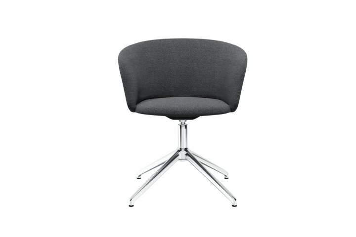 Kendo Graphite Swivel Chair 4 Star Return Hem 20203 4