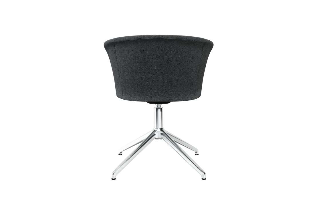 Kendo Graphite Swivel Chair 4 Star Return Hem 20203 8