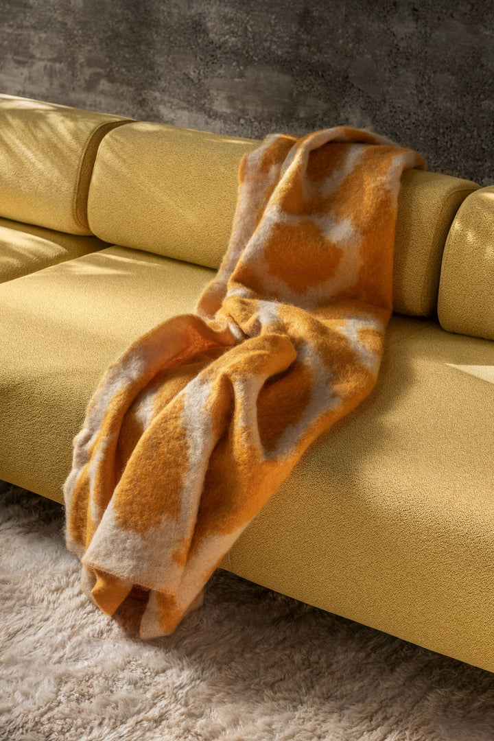 monster ochre off white ring throw by hem 30527 6