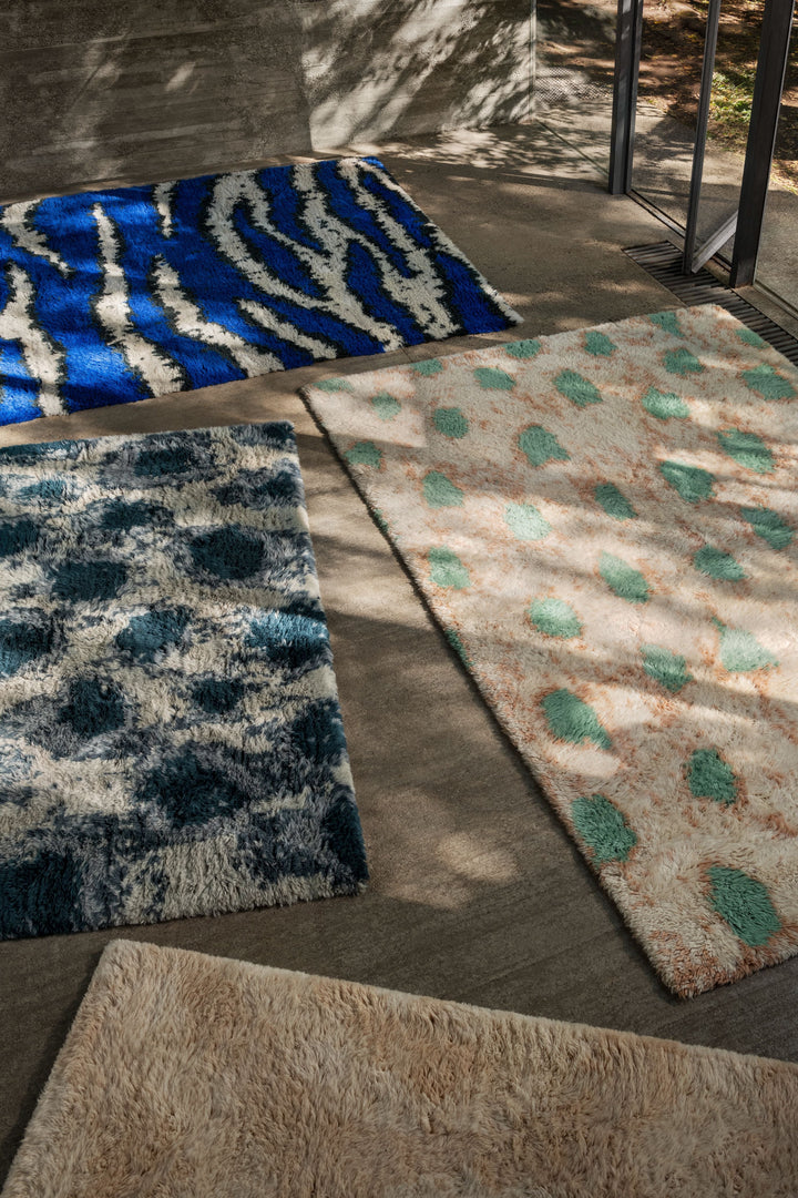 monster turquoise peach rug by hem 30491 5