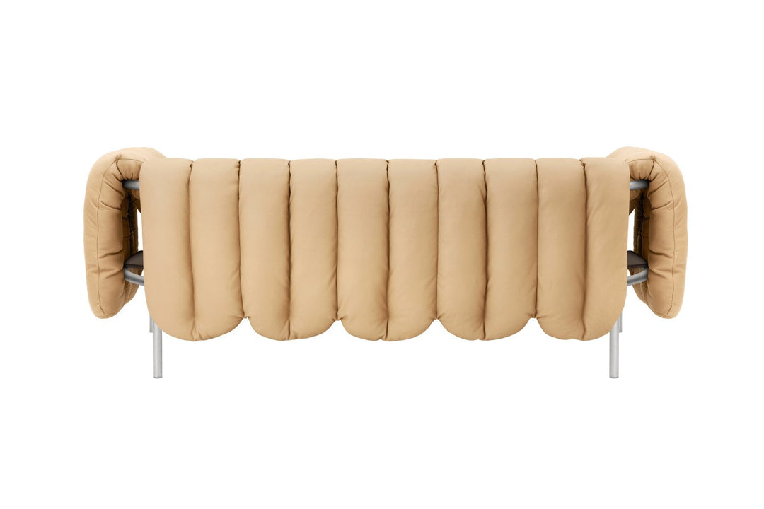 Puffy Sand Leather 2 5 Seater Sofa Hem 20724 9
