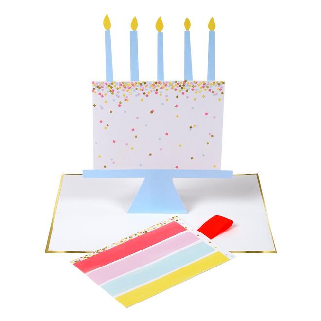 Cake Slice Stand Up Card By Meri Meri 1